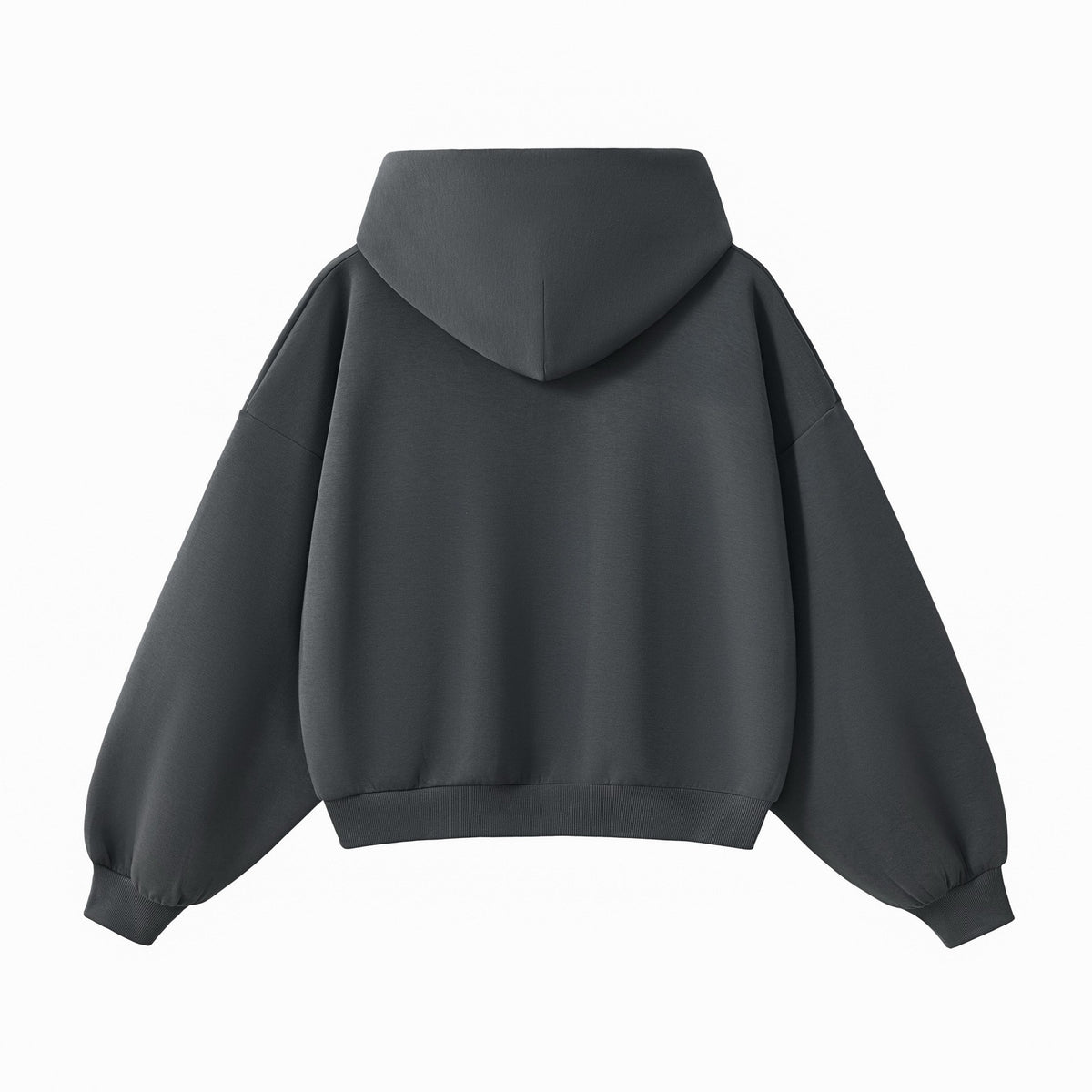 Boxy Drop Shoulder Pullover Hoodie