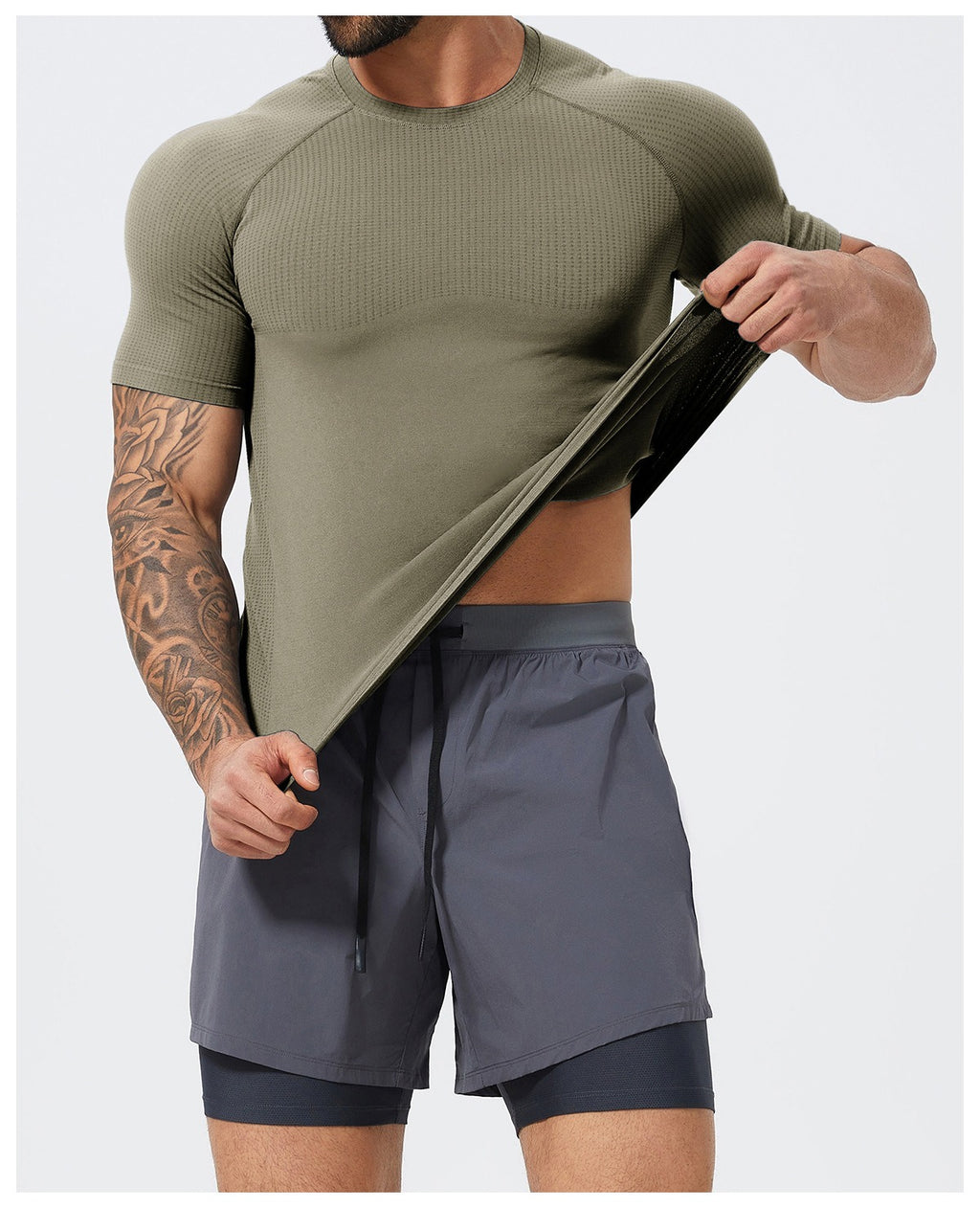 Men's Seamless Training Performance Tee