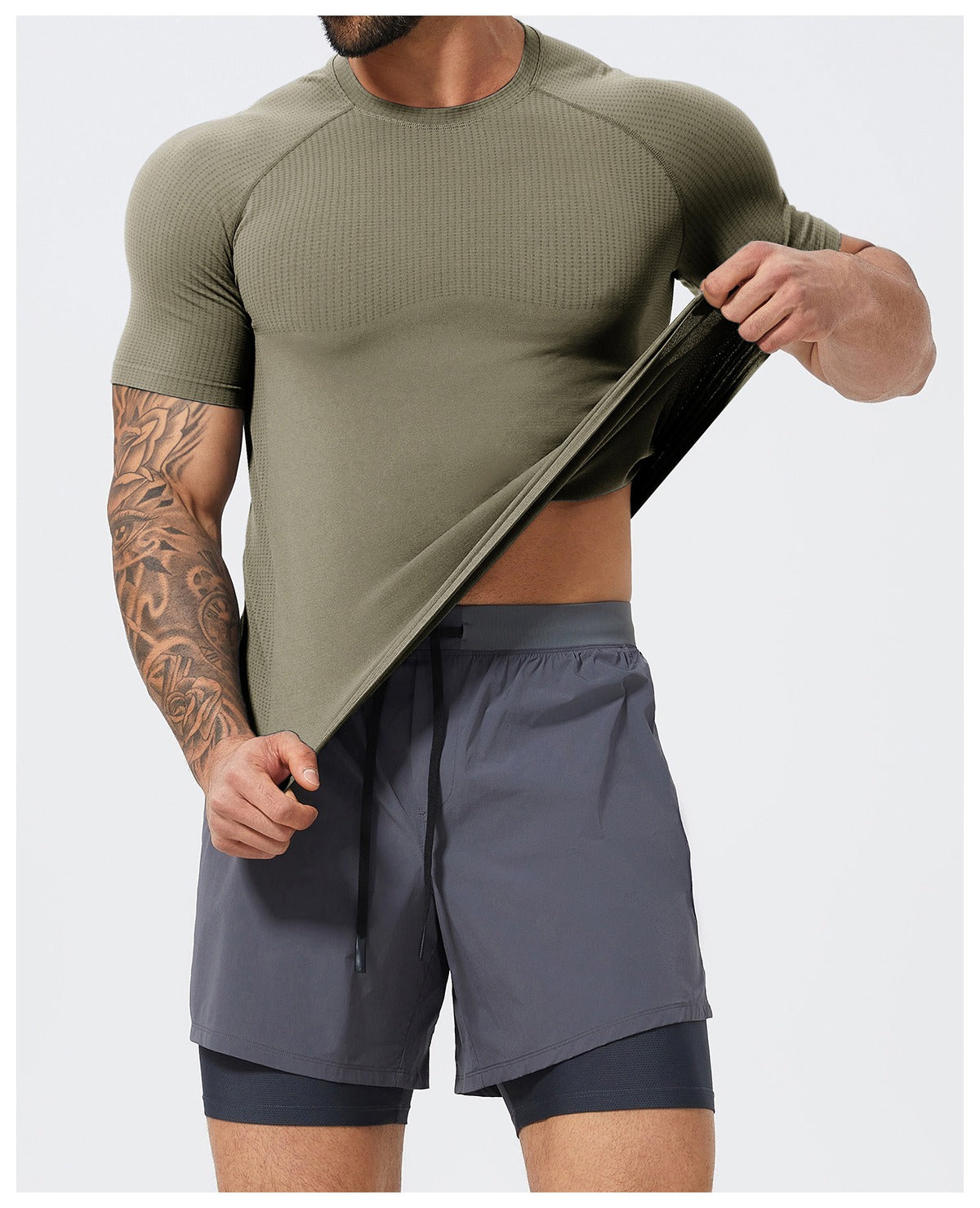 Men's Seamless Training Performance Tee