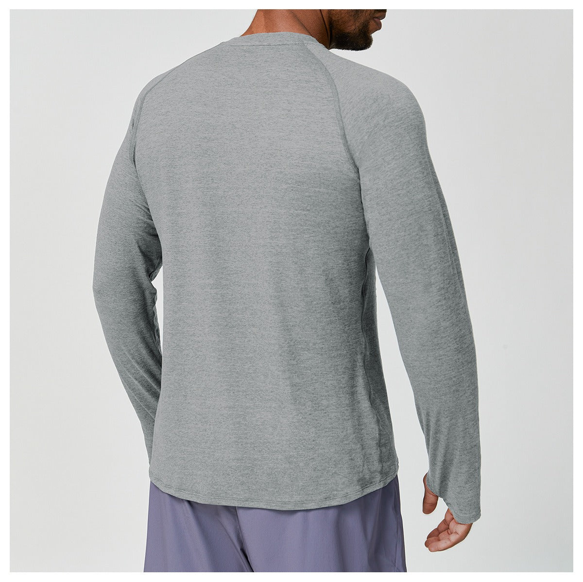 Men’s Stretch Long Sleeve Yoga Training Shirt