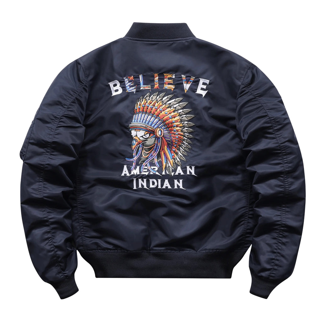 Refined Casual Bomber Jacket