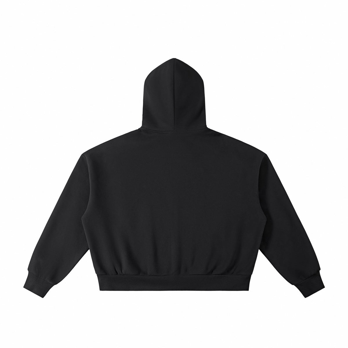 Boxy Full Zip Fleece Hoodie