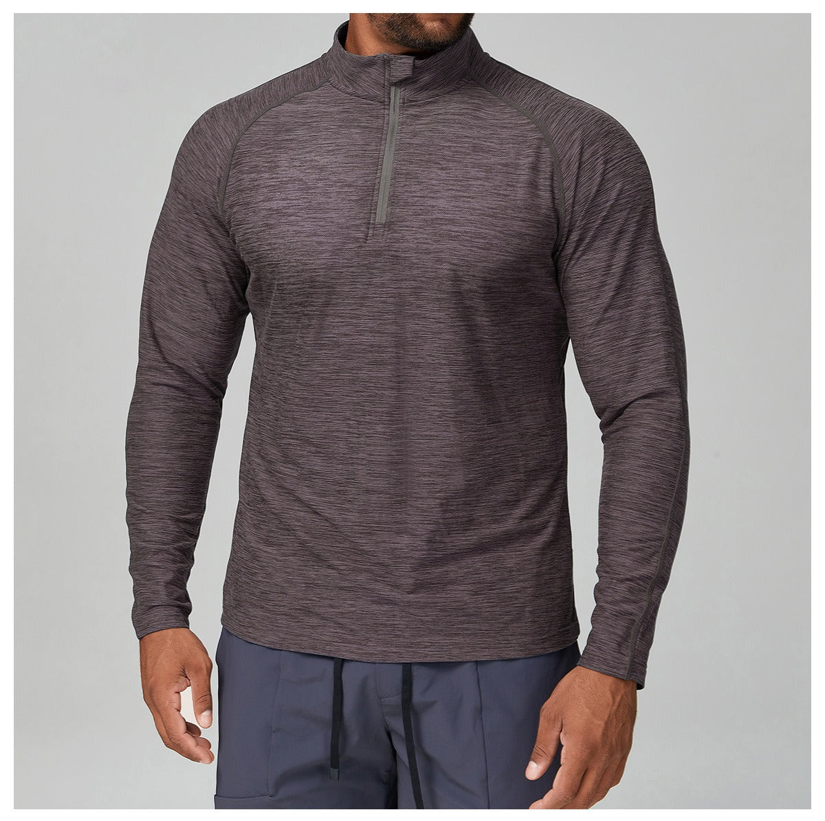 Men’s Long Sleeve Slim Fit Training Performance Shirt