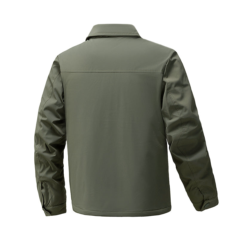 Men's Business Casual Fleece Jacket