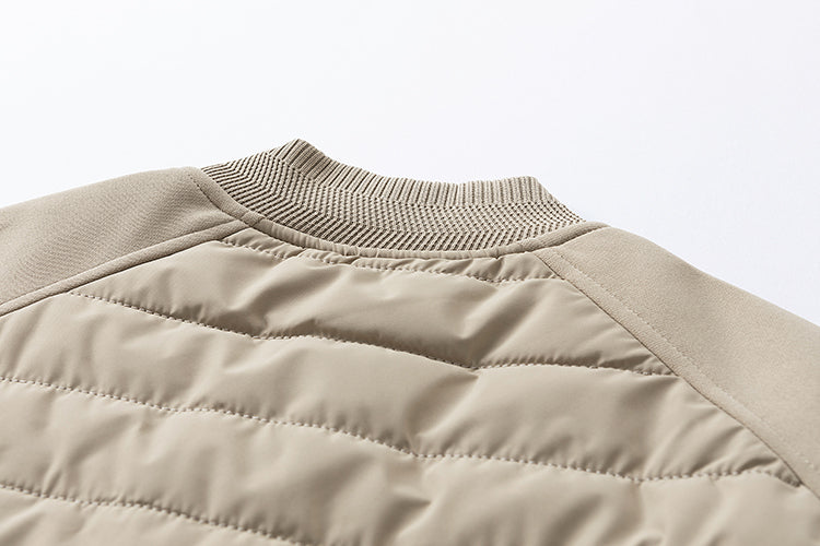 Men's Lightweight Quilted Bomber Jacket