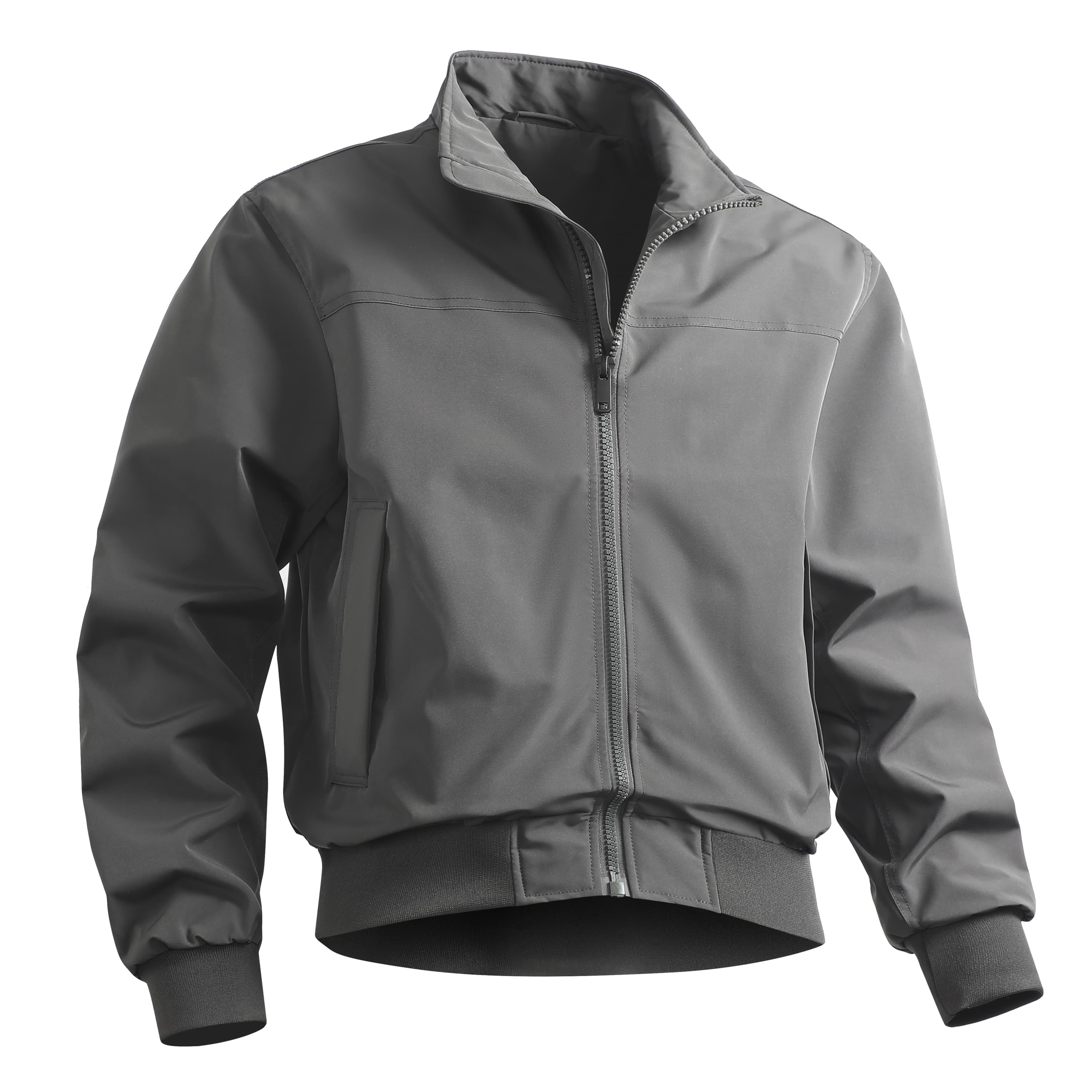 Modern Utility Zip Jacket