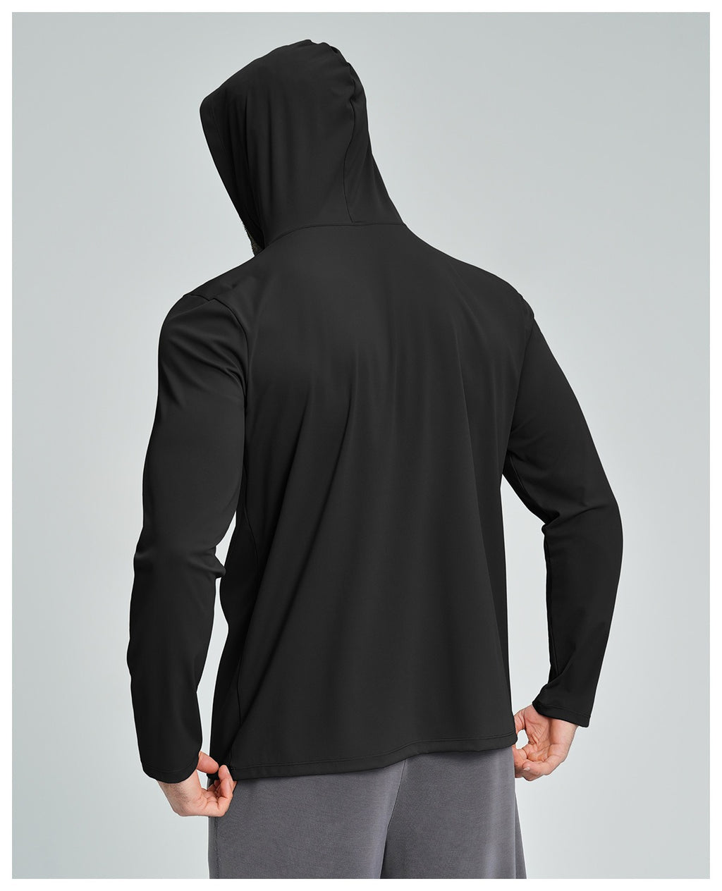Men’s Casual Hooded Long Sleeve Top