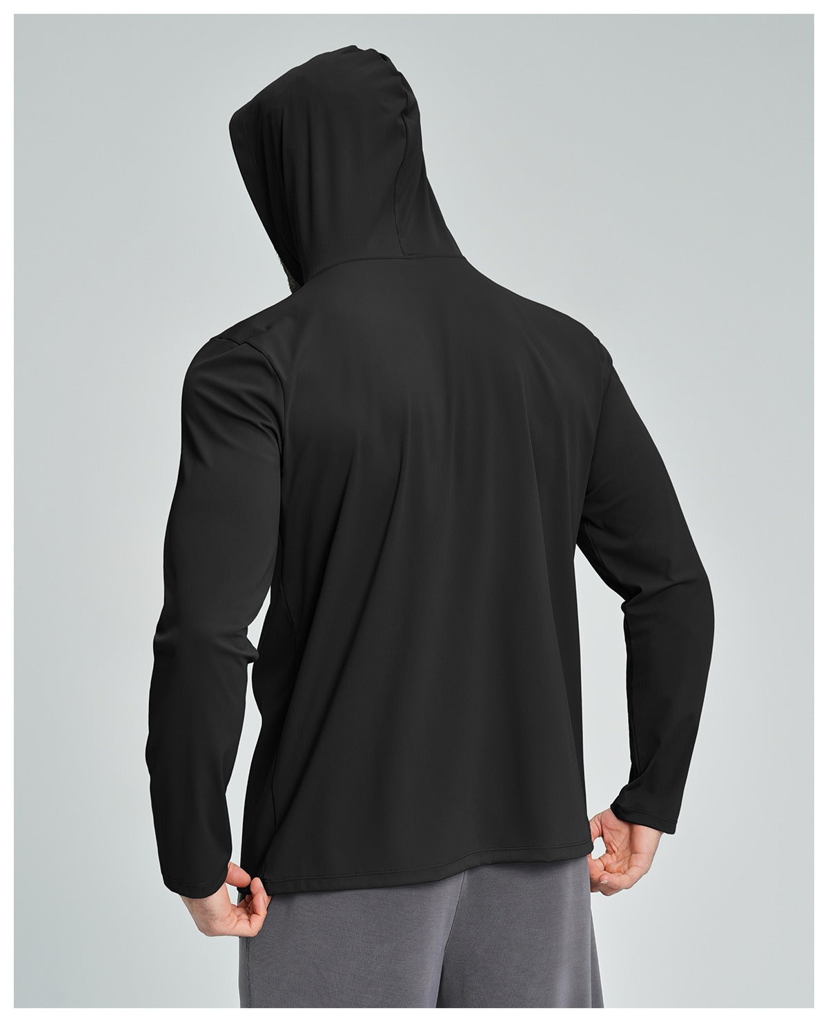 Men’s Casual Hooded Long Sleeve Top