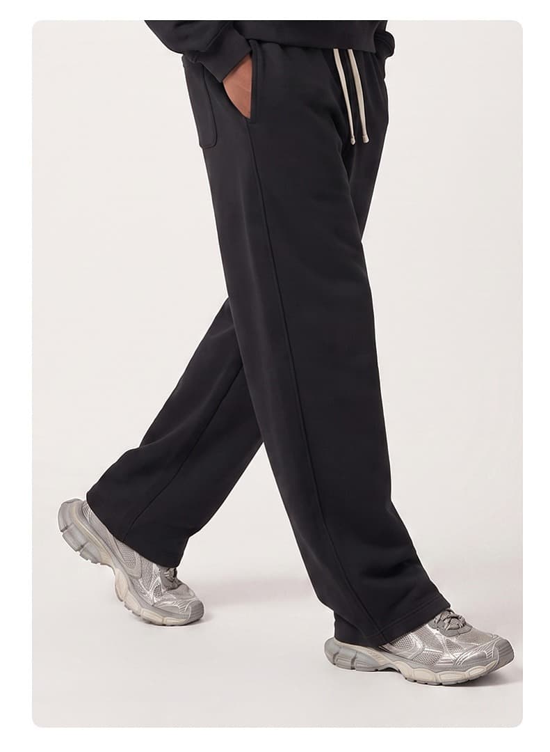 Barrel Leg Fleece Sweatpants