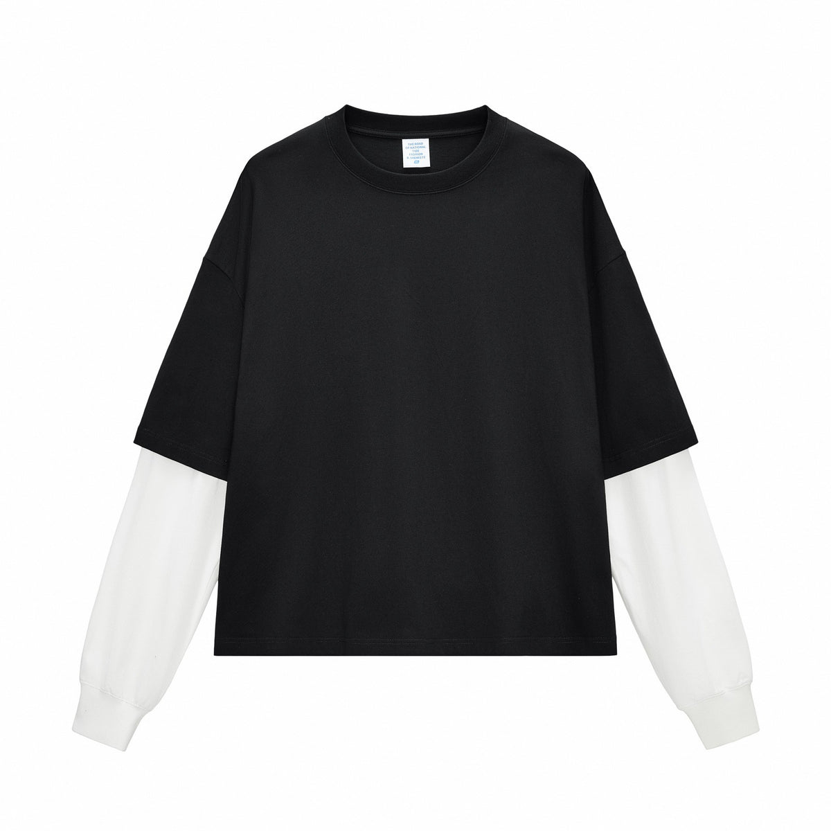 Layered Sleeve Boxy Long Sleeve Tee