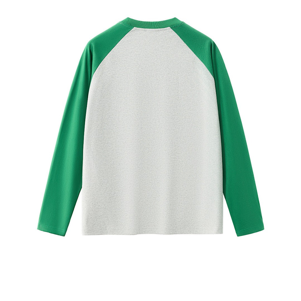 Contrast Raglan Long Sleeve Tee
