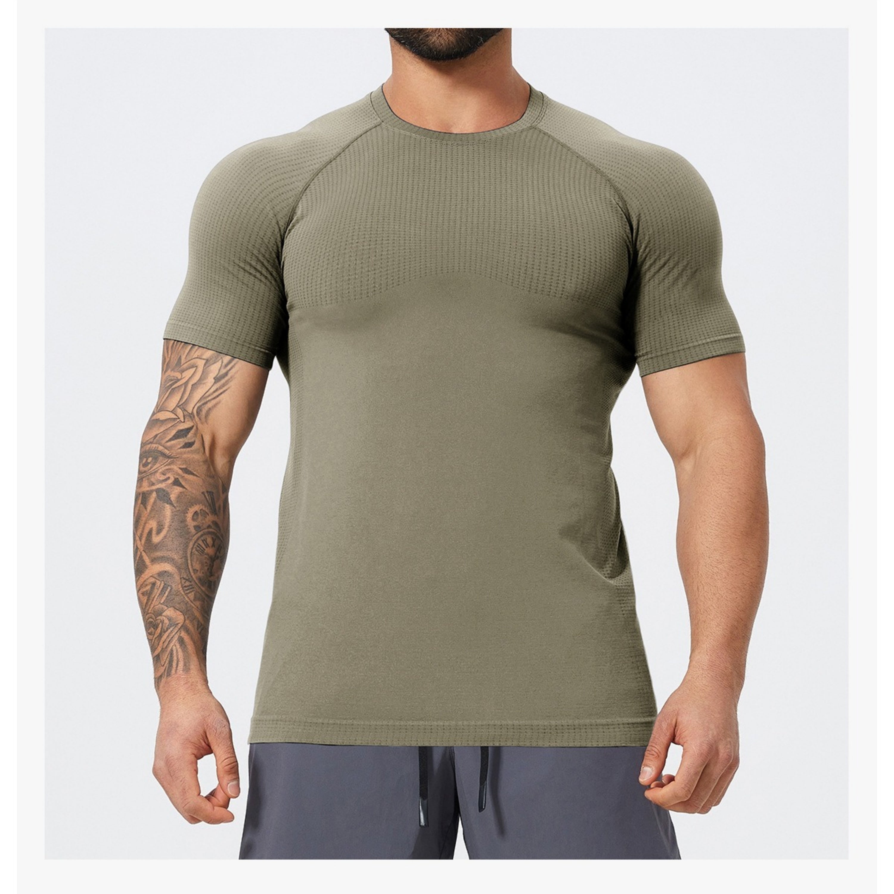 Men's Seamless Training Performance Tee