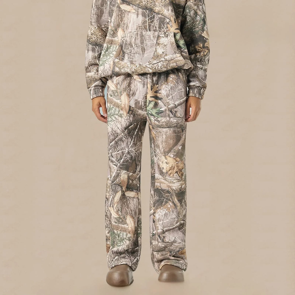 Woodland Camo Fleece Sweatpants