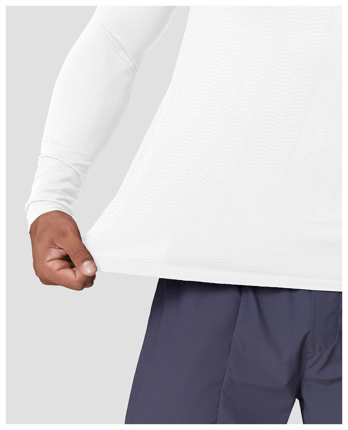 Men’s Slim Fit Seamless Training Long Sleeve Shirt