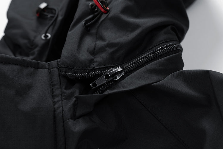 Men's Hooded Outdoor Windbreaker Jacket