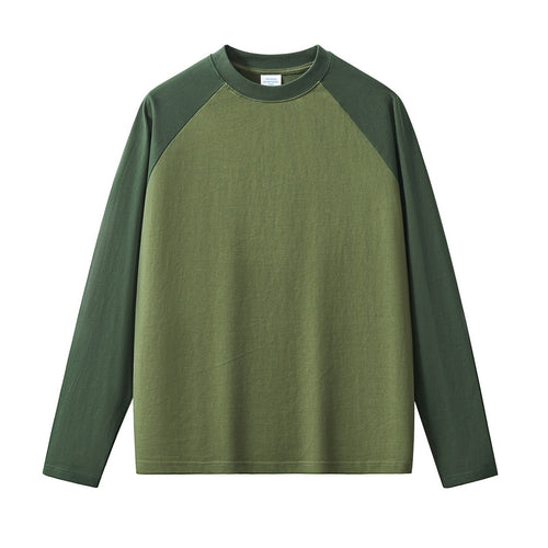 Contrast Raglan Long Sleeve Tee