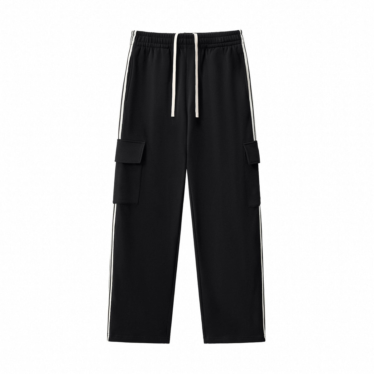 Side Stripe Cargo Sweatpants