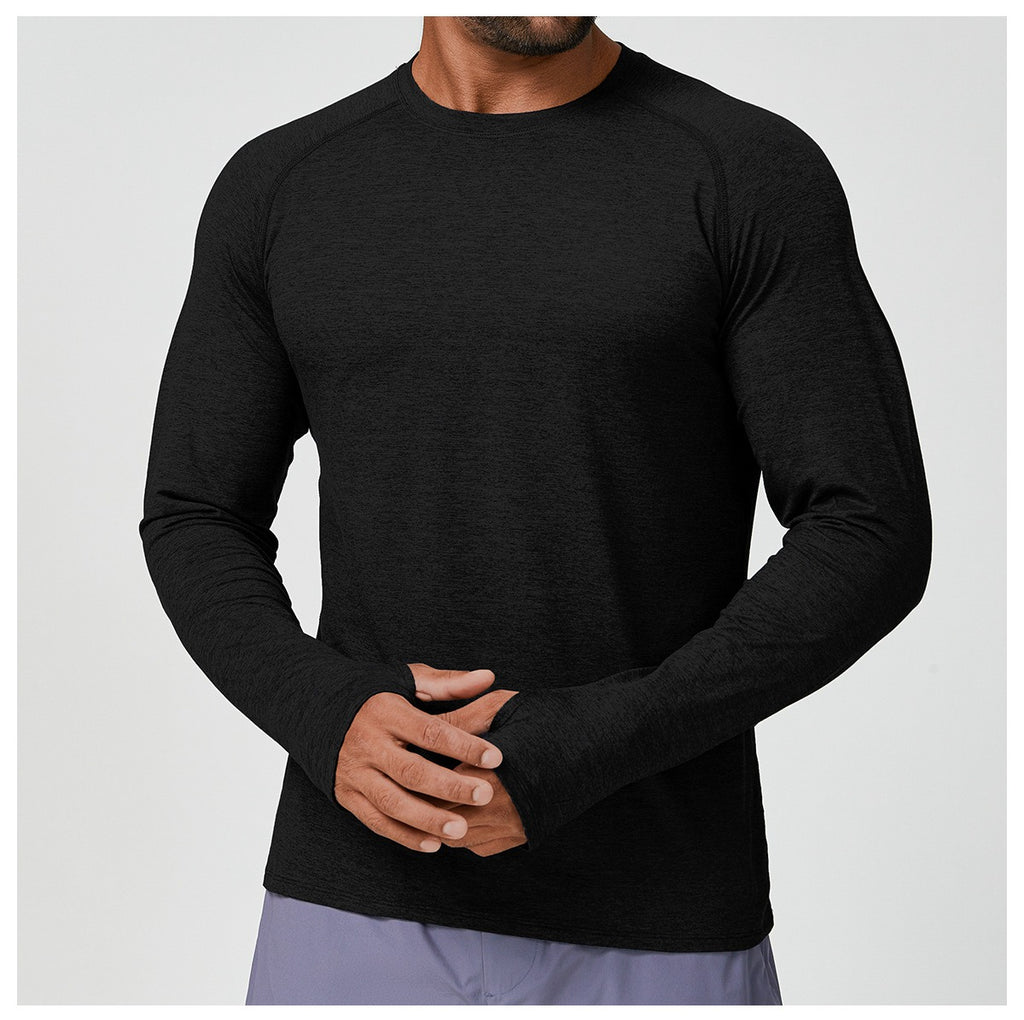 Men’s Stretch Long Sleeve Yoga Training Shirt