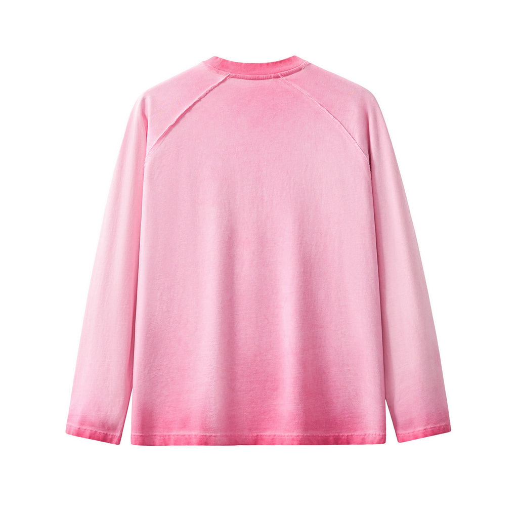 Washed Raglan Long Sleeve Tee