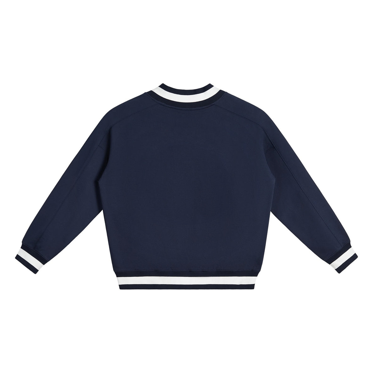 Varsity V-Neck Boxy Sweatshirt