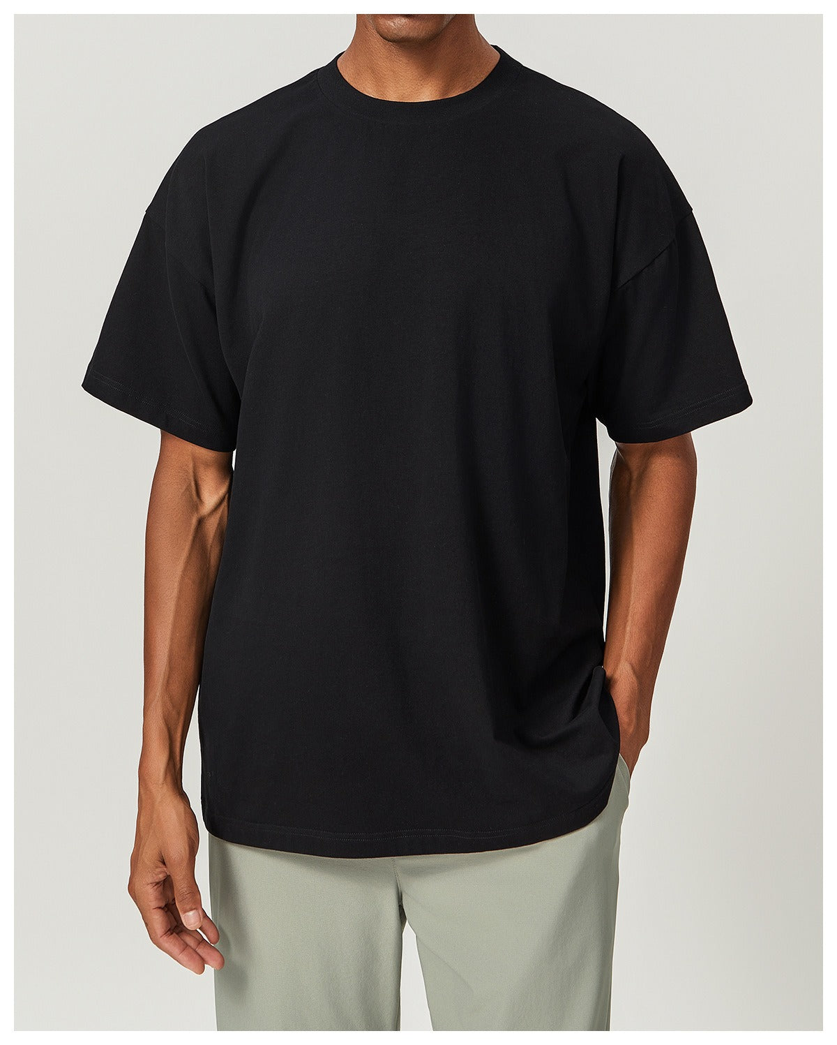 Men’s Soft Cotton Casual Training Tee