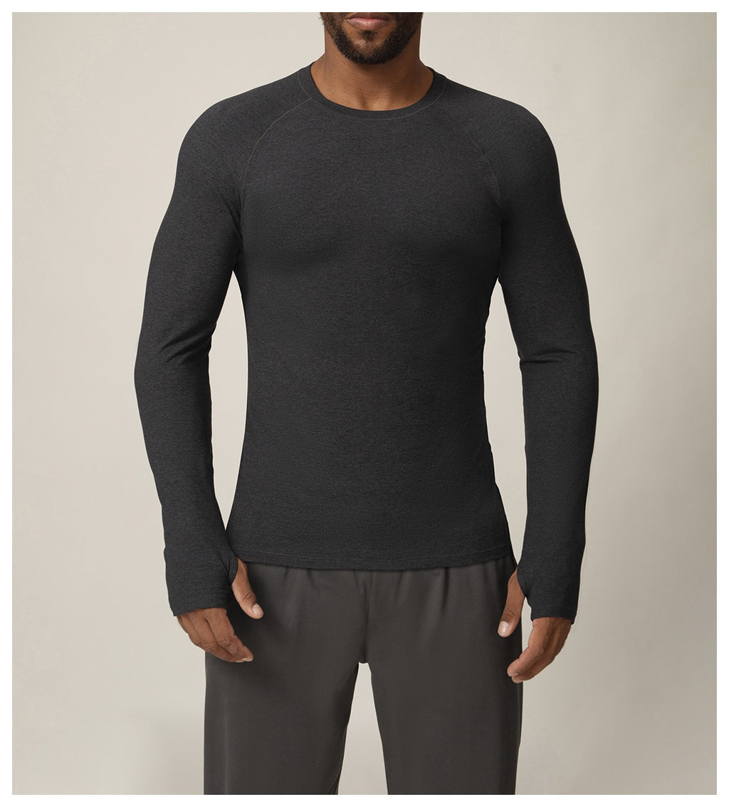 Men’s Long Sleeve Quick Dry Athletic Training Shirt