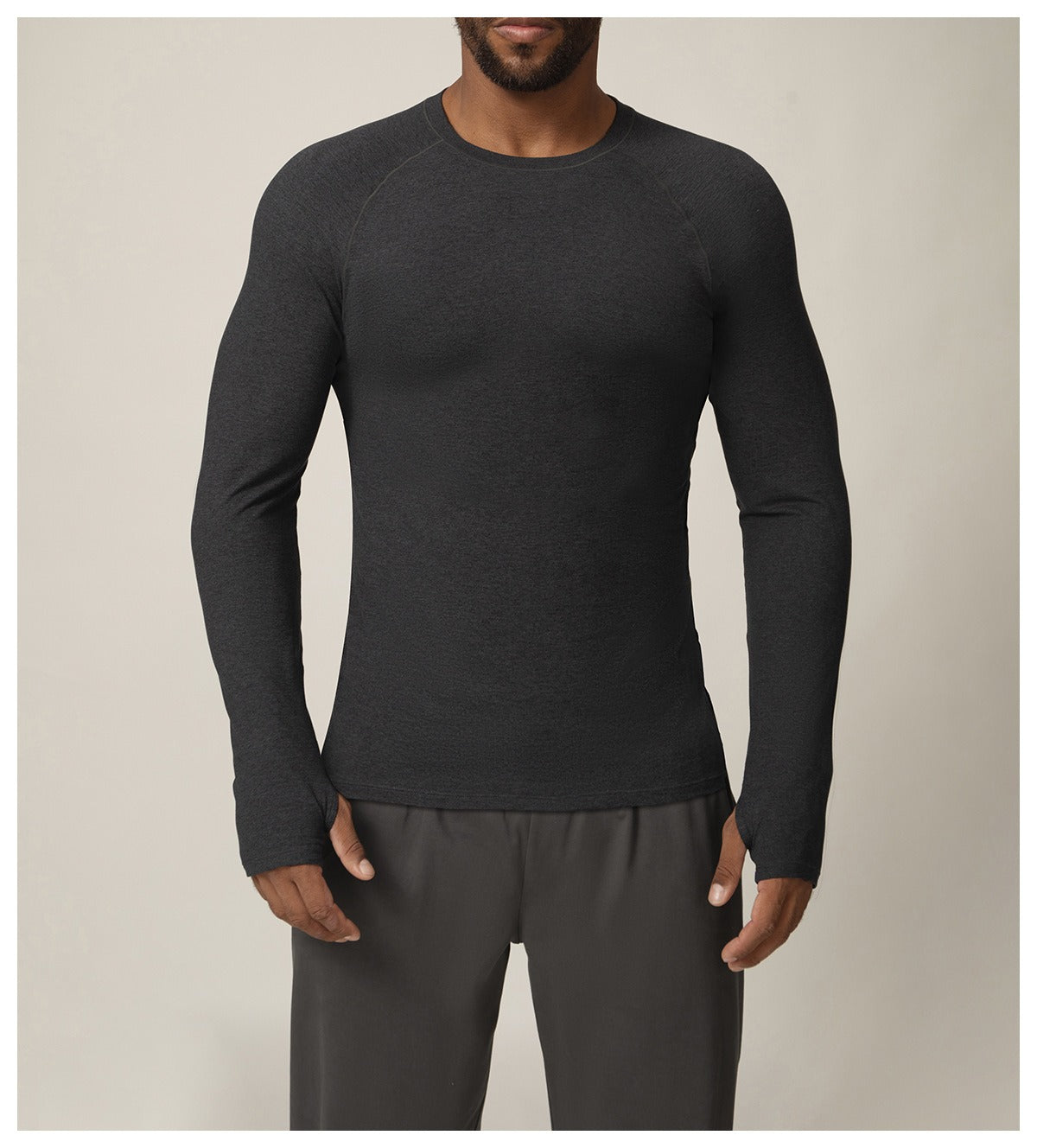 Men’s Long Sleeve Quick Dry Athletic Training Shirt
