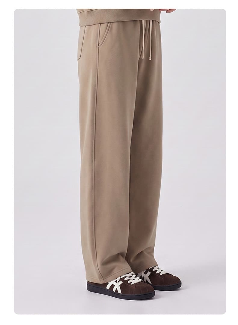 Barrel Leg Fleece Sweatpants