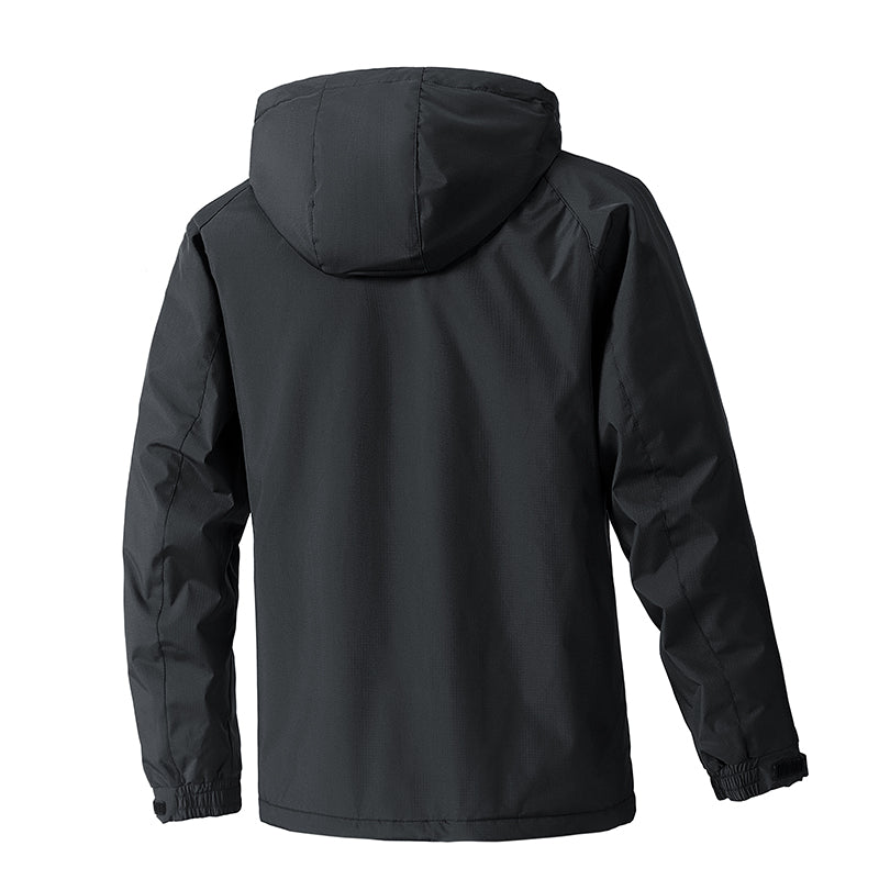 Men's Hooded Outdoor Windbreaker Jacket