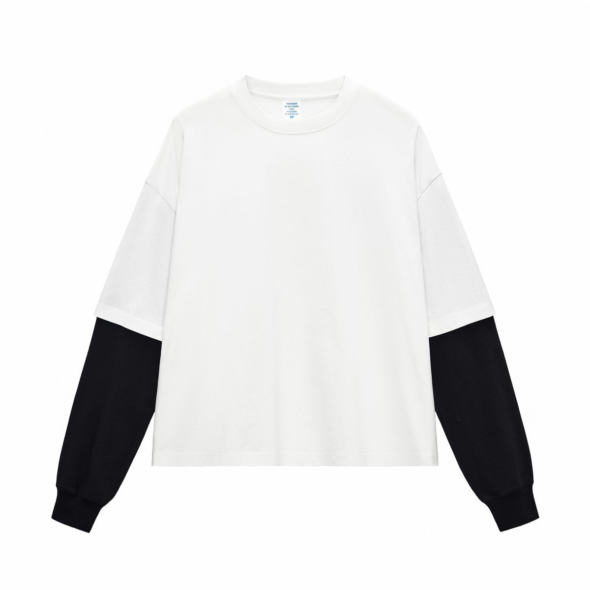 Layered Sleeve Boxy Long Sleeve Tee