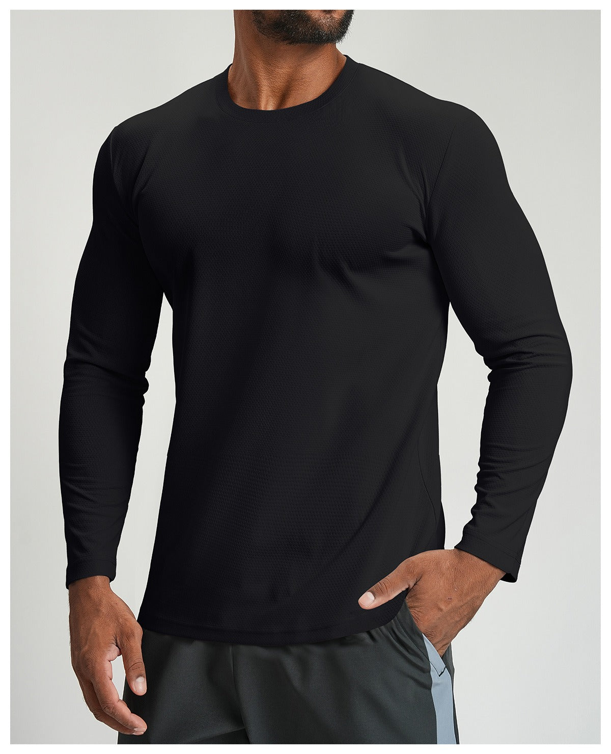 Men's Quick-Dry Long Sleeve Tee