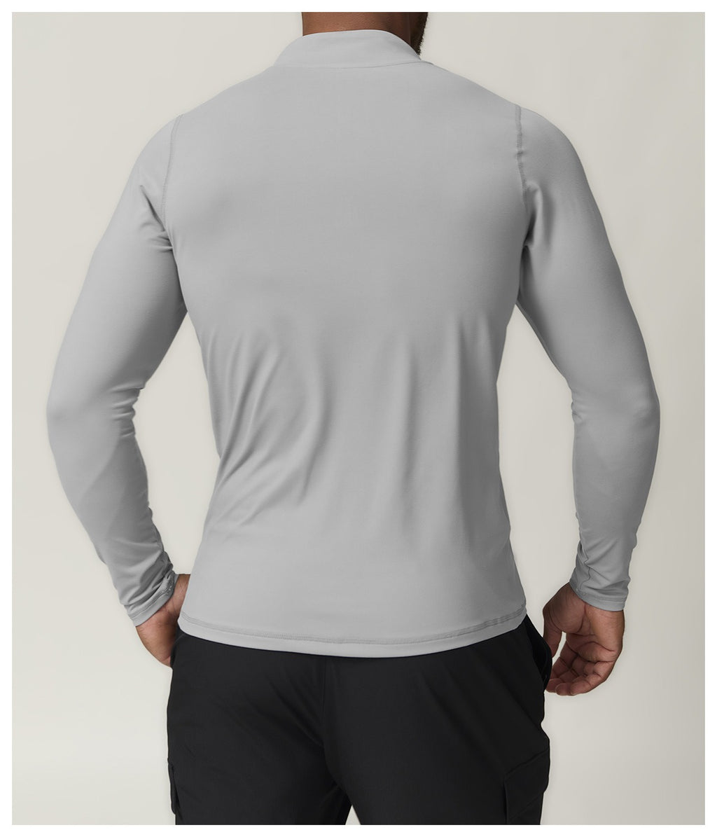 Men’s Zip Neck Long Sleeve Training Pullover