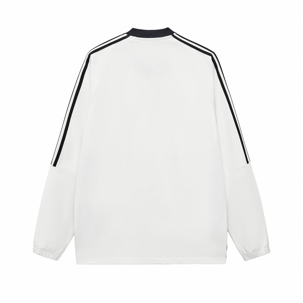 Varsity Panel V-Neck Long Sleeve Tee