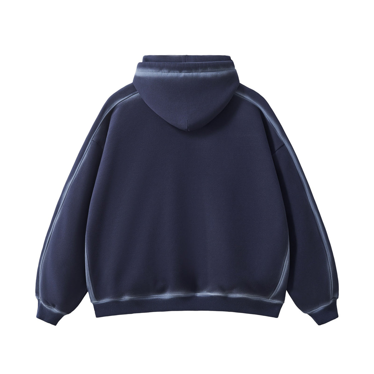 Washed Fleece Pullover Hoodie