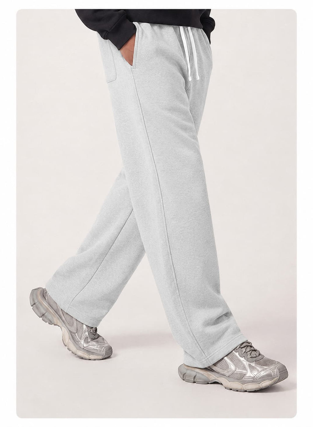Barrel Leg Fleece Sweatpants